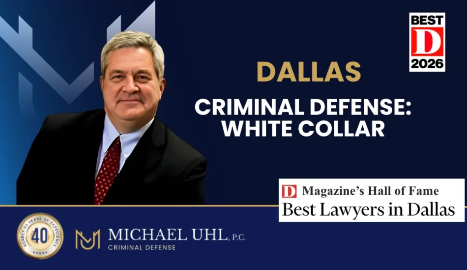 Michael Uhl Named to D Magazine’s Hall of Fame